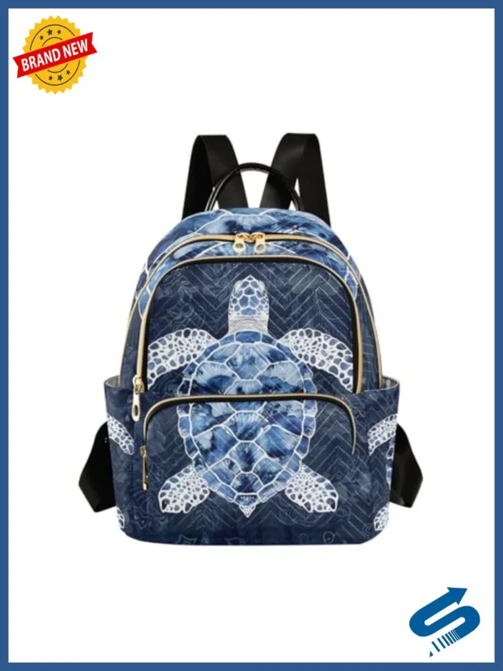 Lightweight Quilted Nylon Travel Daypack Backpack Purse for Women
